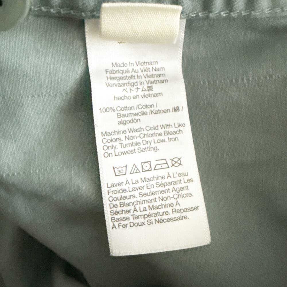 MADEWELL | Cropped Cargo Jacket Blue Chore Coat Faded River Zip Snap | Size XL - Picture 7 of 8
